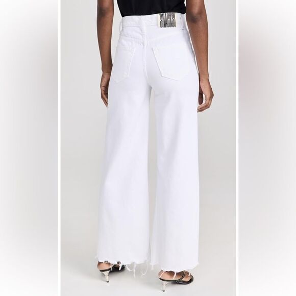 NWT MOTHER Women's Snacks! Double Dip Nerdy Chew Jeans size 33 - Picture 2 of 12